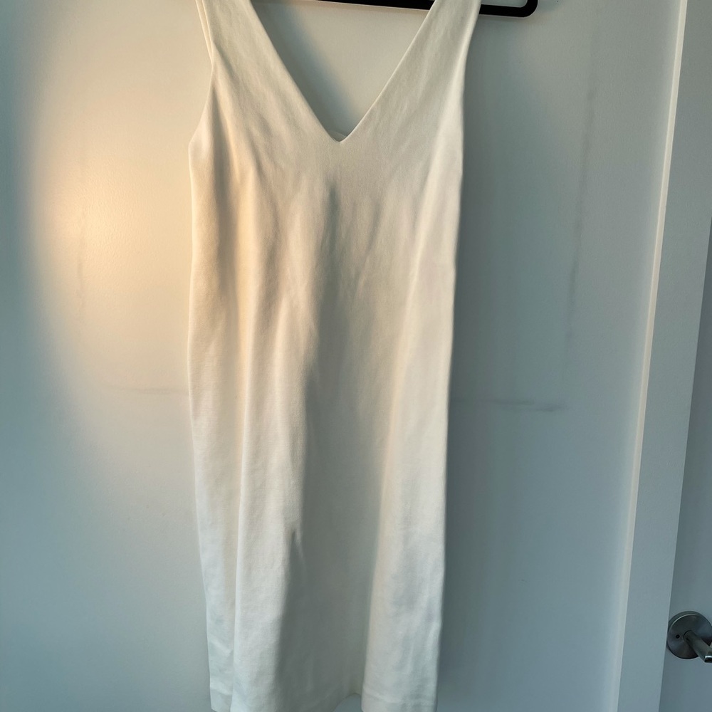 Massimo Dutti size small white dress